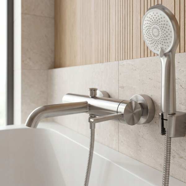 Furtun de duș Rea Brush Nickel 150 cm