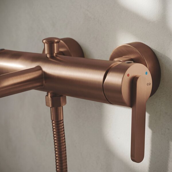 Baterie pentru cadă REA Ontario Side Brush Copper