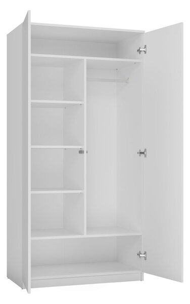 Dulap de haine Musecalo 3 (alb). Promo -21%. 1132740