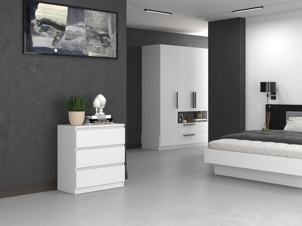 Comodă Musecalo 1 (alb). Promo -15%. 1132781