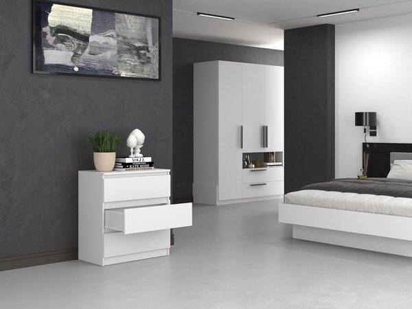 Comodă Musecalo 1 (alb). Promo -15%. 1132781