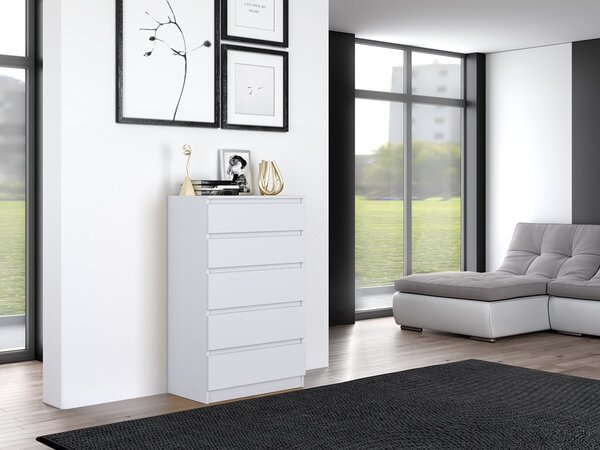 Comodă Musecalo 4 (alb). Promo -19%. 1132797