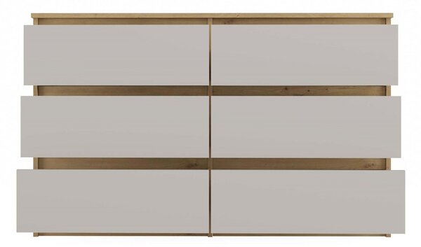 Comodă Musecalo 6 120 (antracit + cashmir). 1132806