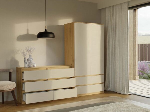 Comodă Musecalo 6 120 (antracit + cashmir). 1132806
