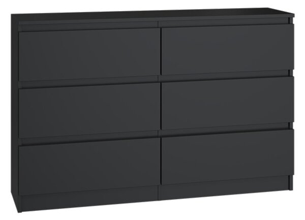 Comodă Musecalo 6 120 (negru). 1132812