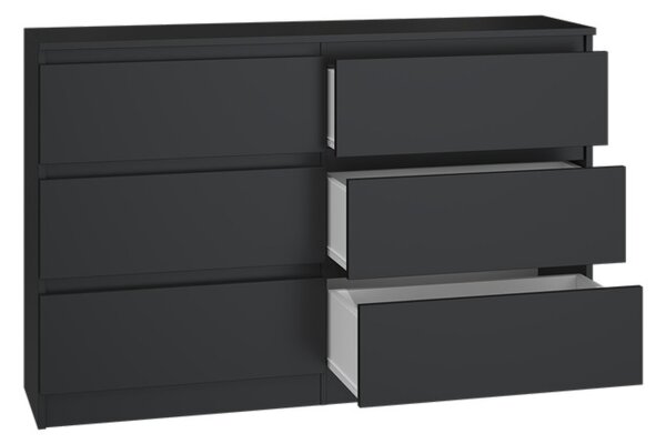 Comodă Musecalo 6 120 (negru). 1132812