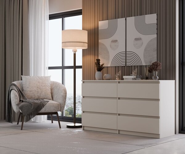 Comodă Musecalo 6 140 (cashmir). Promo -13%. 1132823