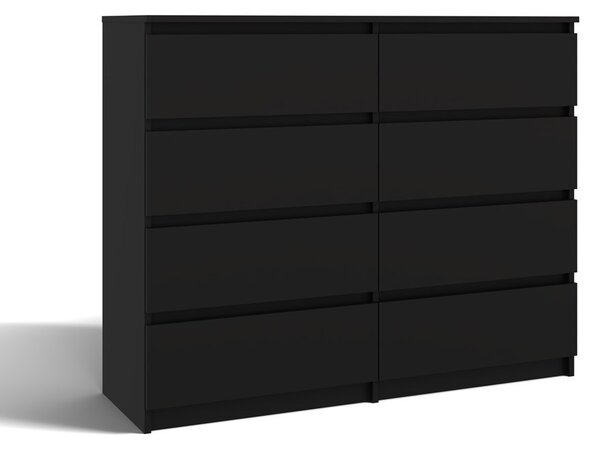 Comodă Musecalo 7 120 (negru). Promo -14%. 1132827