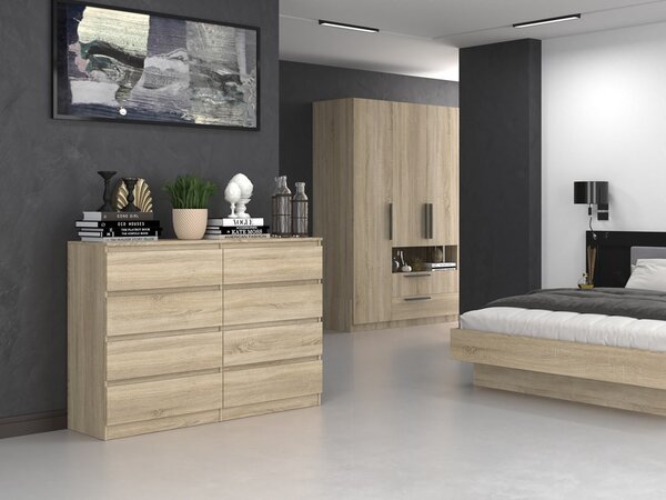 Comodă Musecalo 7 140 (stejar sonoma). Promo -21%. 1132833
