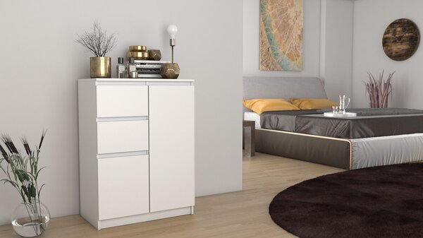 Comodă Musecalo 10 (alb). Promo -21%. 1132854