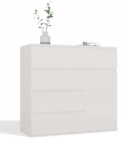 Comodă Musecalo 14 (alb). Promo -14%. 1132875