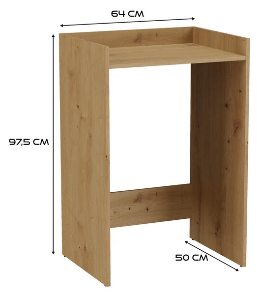 Dulap pentru mașina de spălat Perdieron 1 (stejar artisan). Promo -13%. 1132939