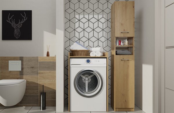 Dulap pentru mașina de spălat Perdieron 1 (stejar artisan). Promo -13%. 1132939