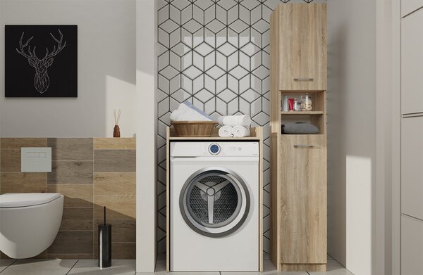 Dulap pentru mașina de spălat Perdieron 1 (stejar sonoma). Promo -19%. 1132940