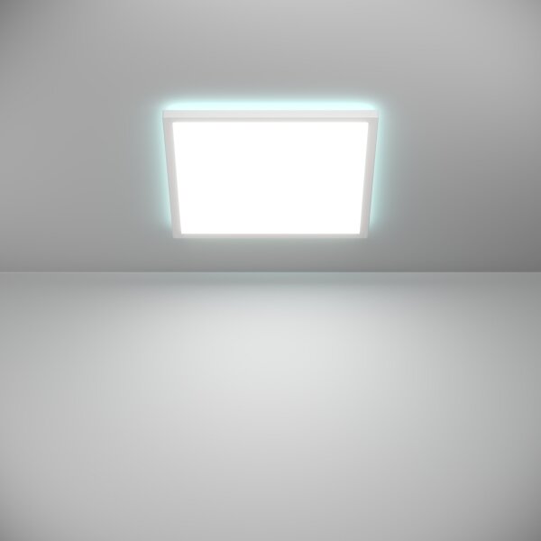 Eglo 901475 -LED RGBW plafonieră de baie ROVITO-Z 17,6W/230V 39x39cm IP44 alb