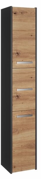 Dulap de baie Samways 2 (antracit + stejar artisan). 1132955