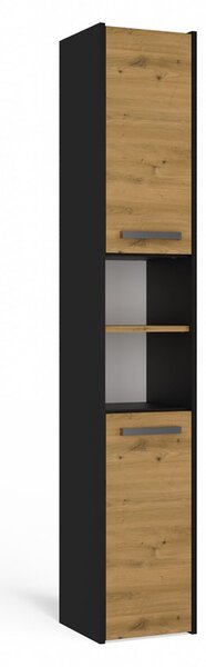 Dulap de baie Samways 1 (antracit + stejar artisan). Promo -16%. 1132950