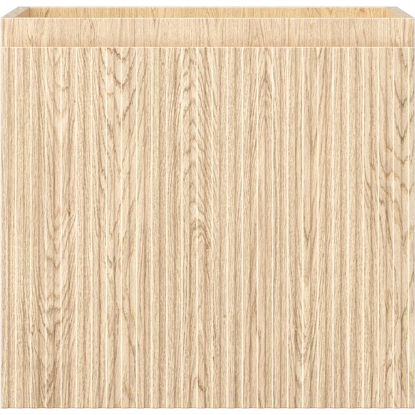 Mexen Rivel, mobilier baie 50 cm, 1 sertar, canelat, stejar, 91A20-05047-1-BF81