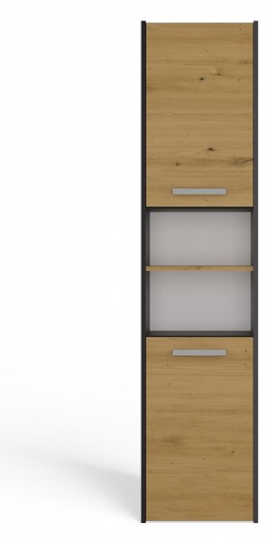 Dulap de baie Samways 3 (antracit + stejar artisan). 1132959