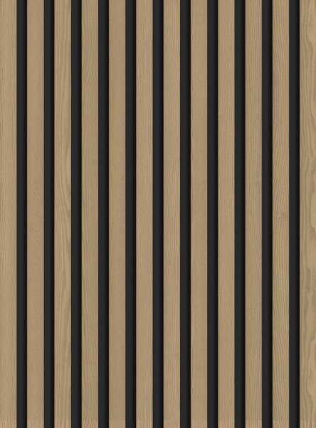 Mexen Lam-B, lamele acustice de perete 275 × 30 cm, placă HDF 4 mm, furnir tehnic, stejar nobil, S100-275307-3015-004