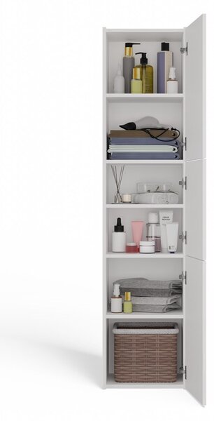 Dulap de baie Samways 4 (alb). Promo -20%. 1132966