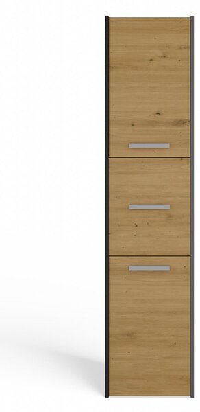 Dulap de baie Samways 4 (antracit + stejar artisan). Promo -20%. 1132964