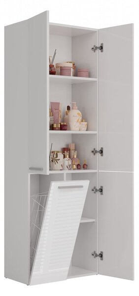 Dulap de baie Neltossa 1 (alb lucios). Promo -19%. 1132985