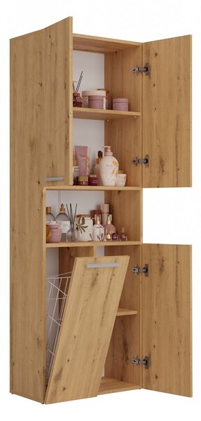 Dulap de baie Neltossa 4 (stejar artisan). Promo -15%. 1132992