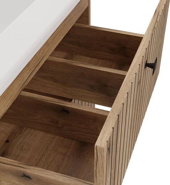 Dulap sub lavoar Terca 1 60 (stejar evoke). Promo -21%. 1133035