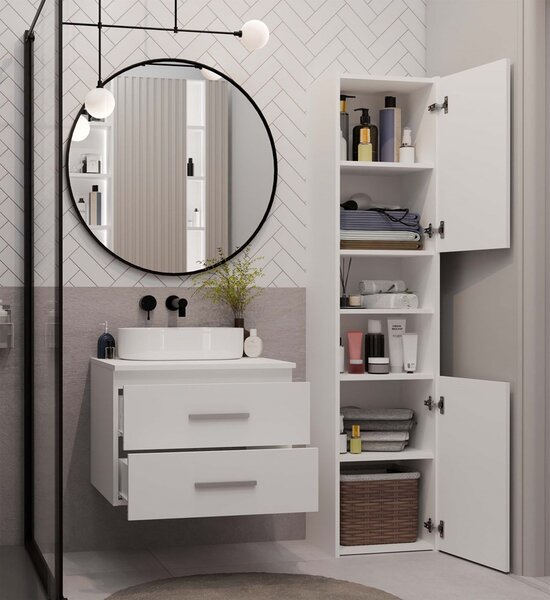 Dulap sub lavoar Neltossa 1 60 (alb). Promo -18%. 1133031