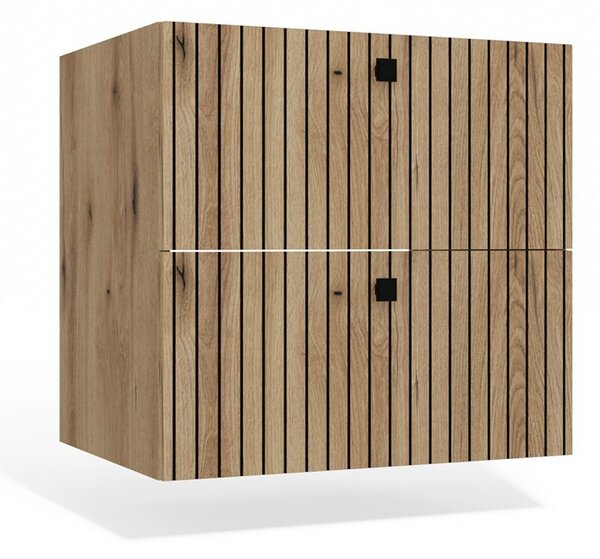 Dulap sub lavoar Terca 1 60 (stejar evoke). Promo -21%. 1133035
