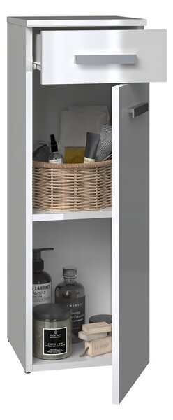 Dulap de baie Neltossa 17 (alb lucios). Promo -17%. 1133030