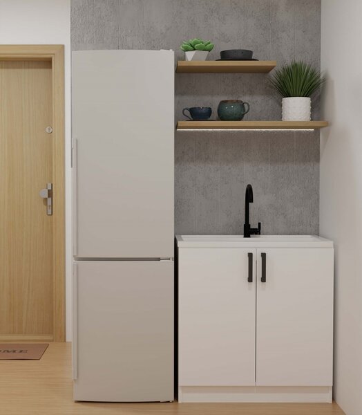 Dulap inferior de bucătărie Katiossa 1 (alb). Promo -22%. 1133041