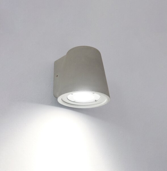Aplica de perete KIARA 1xGU10/10W/230V gri