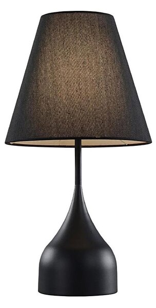 Lampă de masă MATINA 1xE27/40W/230V neagră