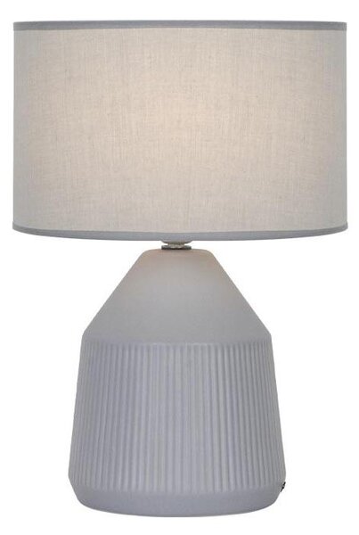 Lampă de masă DOLLY 1xE27/25W/230V gri