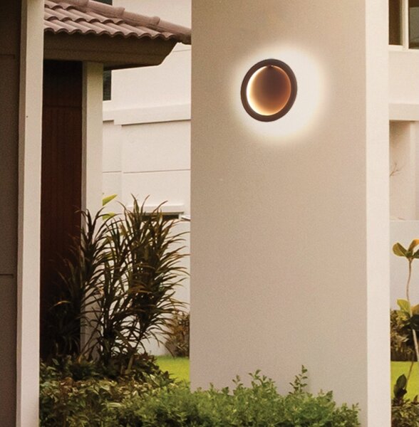 Aplica de perete PALERMO LED/16W/230V maro