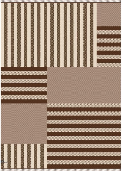 Covor Modern, Natura 19096, Bej Maro, 1500 gr mp, Diverse Dimensiuni
