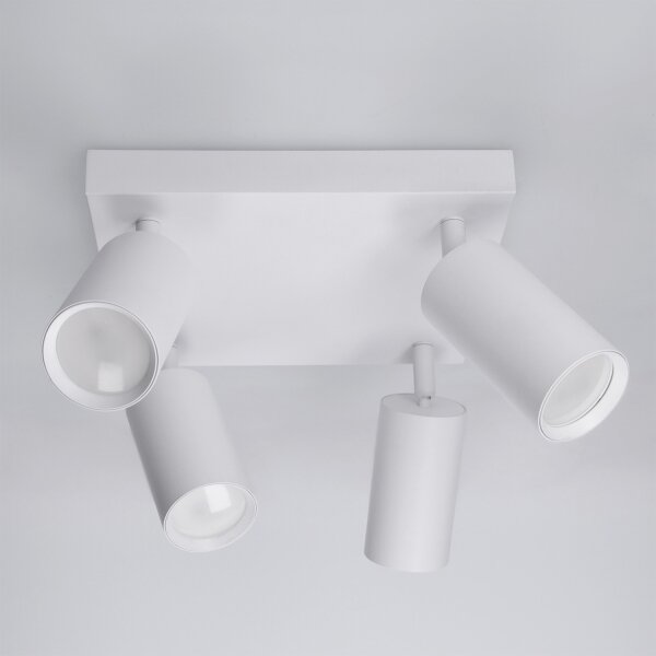 Brilagi - Spot LED RGBW reglabil SELE SQUARE 4xGU10/6,5W/230V alb