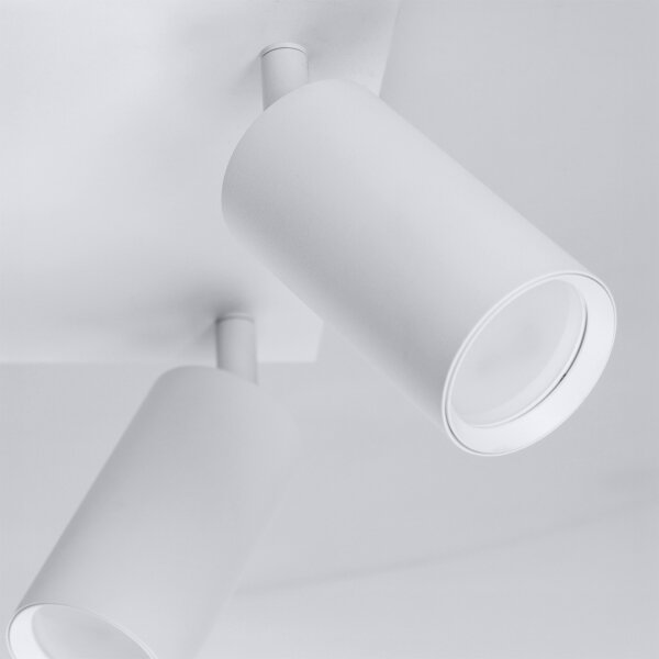 Brilagi - Spot LED RGBW reglabil SELE SQUARE 4xGU10/6,5W/230V alb