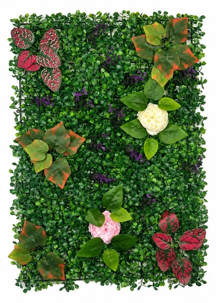Panou decorativ din verdeață artificială, Charm Natural 60x40cm