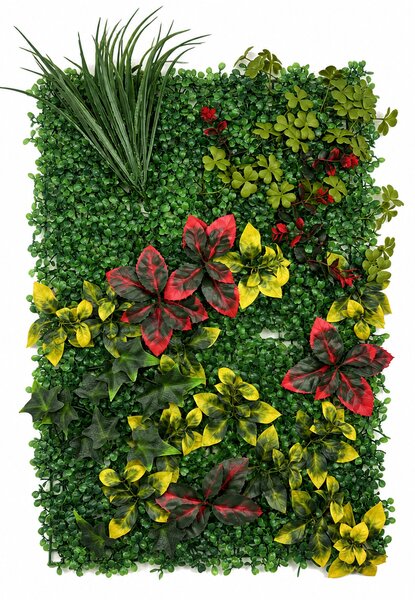 Panou decorativ din verdeață artificială, Botanica 60x40cm