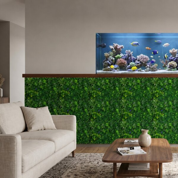 Panou decorativ din verdeață artificială, Perete Viu- UV 60x40cm