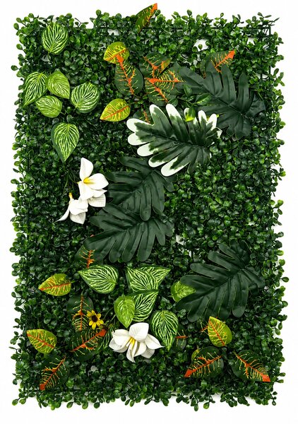 Panou decorativ din verdeață artificială, Confort Verde- UV 60x40cm