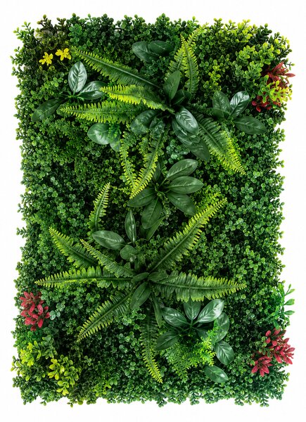 Panou decorativ din verdeață artificială, Colț de Pădure 60x40cm