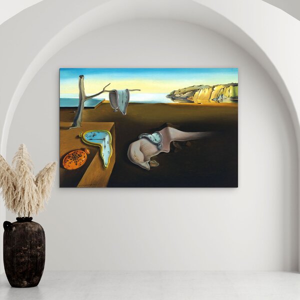 DUBLEZ | Reproducere tablou Salvador Dalí - Ceasurile topite | Imprimare UV premium