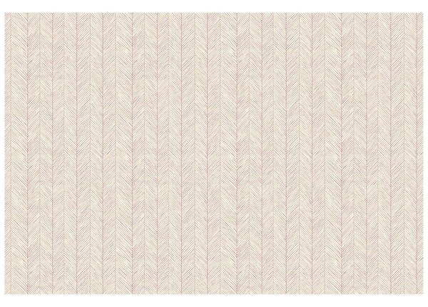 Fototapet model chevron roz delicat
