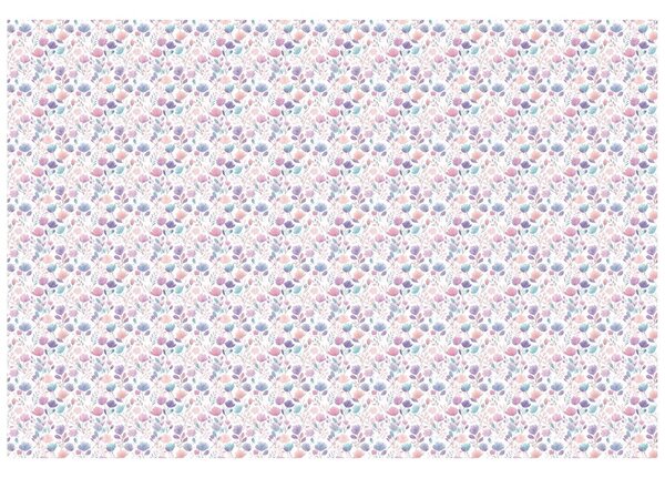Fototapet model floral pastelat