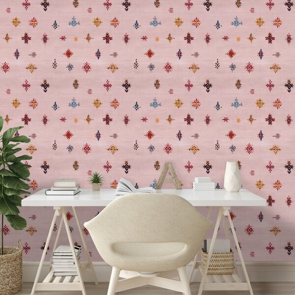 Tapet modele etnice pastelate
