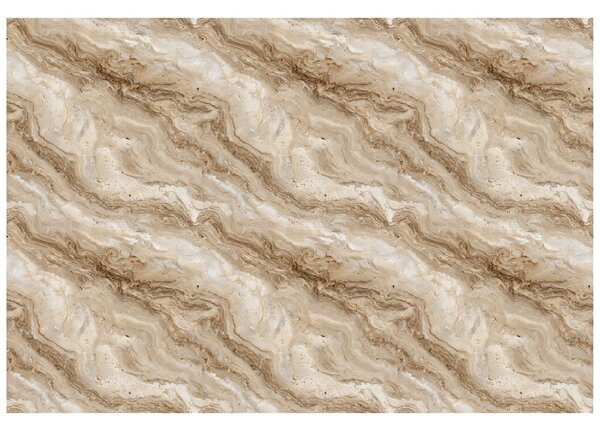 Tapet model marmorat bej natural